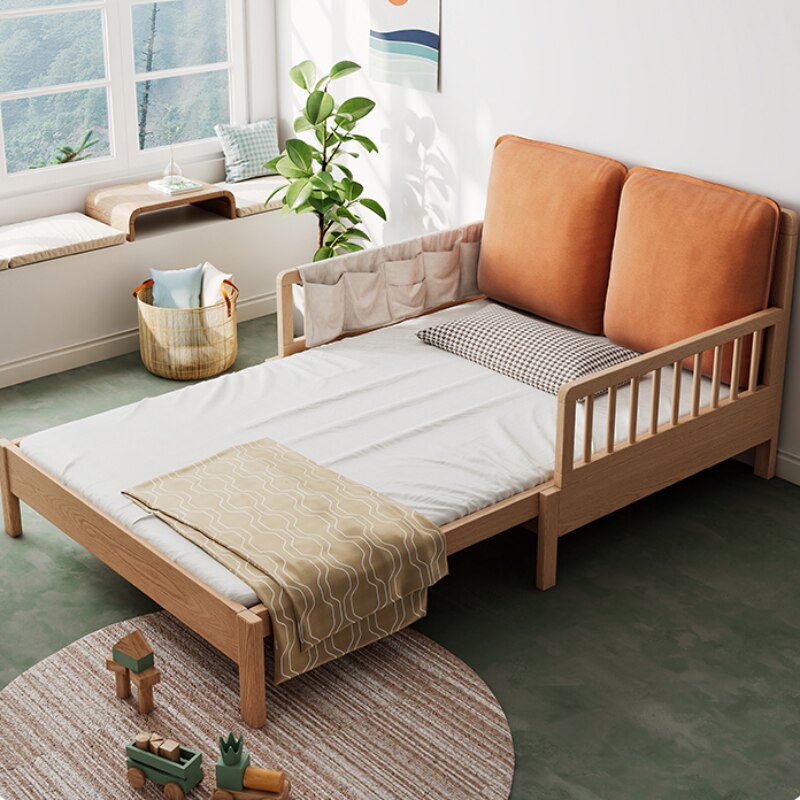 더블 솔리드 우드 하우스 어린이 침대 디자인, 모던 뮤블 침실 가구, 용 럭셔리 나무 침대, SR50CB